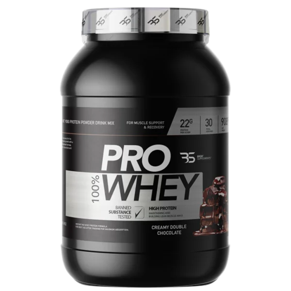 100% PRO WHEY 908GR BASIC SUPPLEMENTS